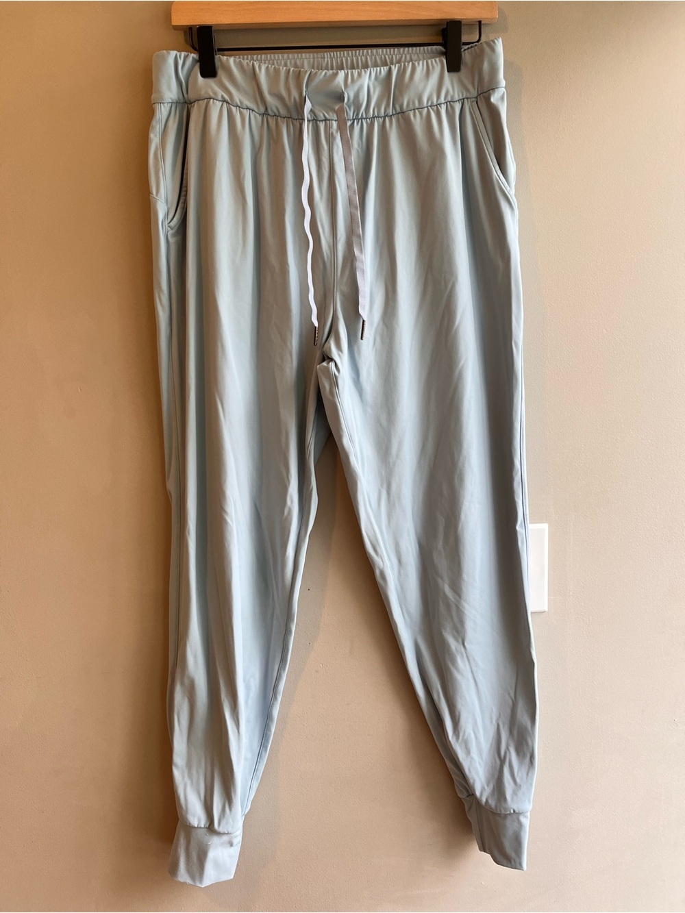 SAGE Collective Light Blue Women’s Drawstring Jogger Pants
